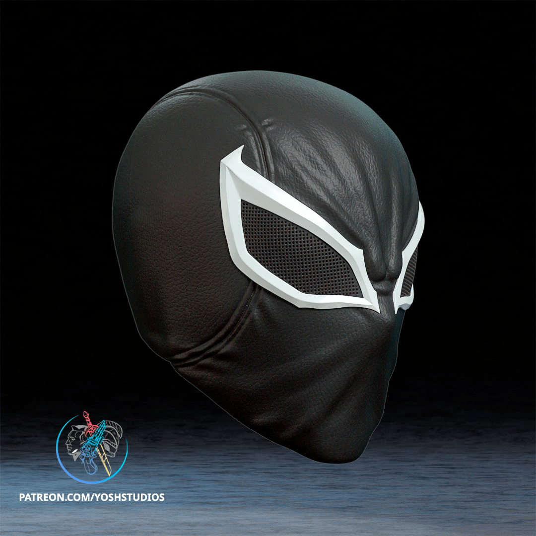Agent Venom Mask 3D Printer File STL 3d model