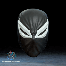 Agent Venom Mask 3D Printer File STL 3d model