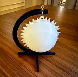 3D Sun Mobile Hanging Decoration 3d model