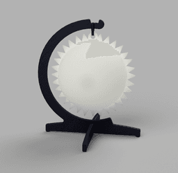 3D Sun Mobile Hanging Decoration 3d model