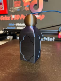Potion Bottle - Royal - Print in place 3d model