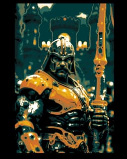 Masters of the Universe Soldier Man-at-Arms - Fan Concept Art 3d model
