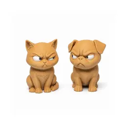TIM & TOM (SIDEEYE SIBLINGS) / FUNNY DESK DECCOR / TOY / FUNNY HOME DECOR 3d model