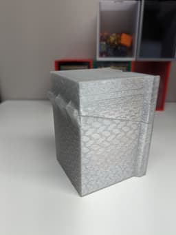 Top Loader Fronted Deck Box /w Hinge 3d model