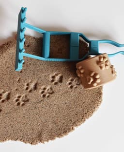 Multi-Tool Handle for Sand Play 3d model