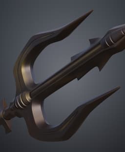 King Nereus Trident – Aquaman 3d model