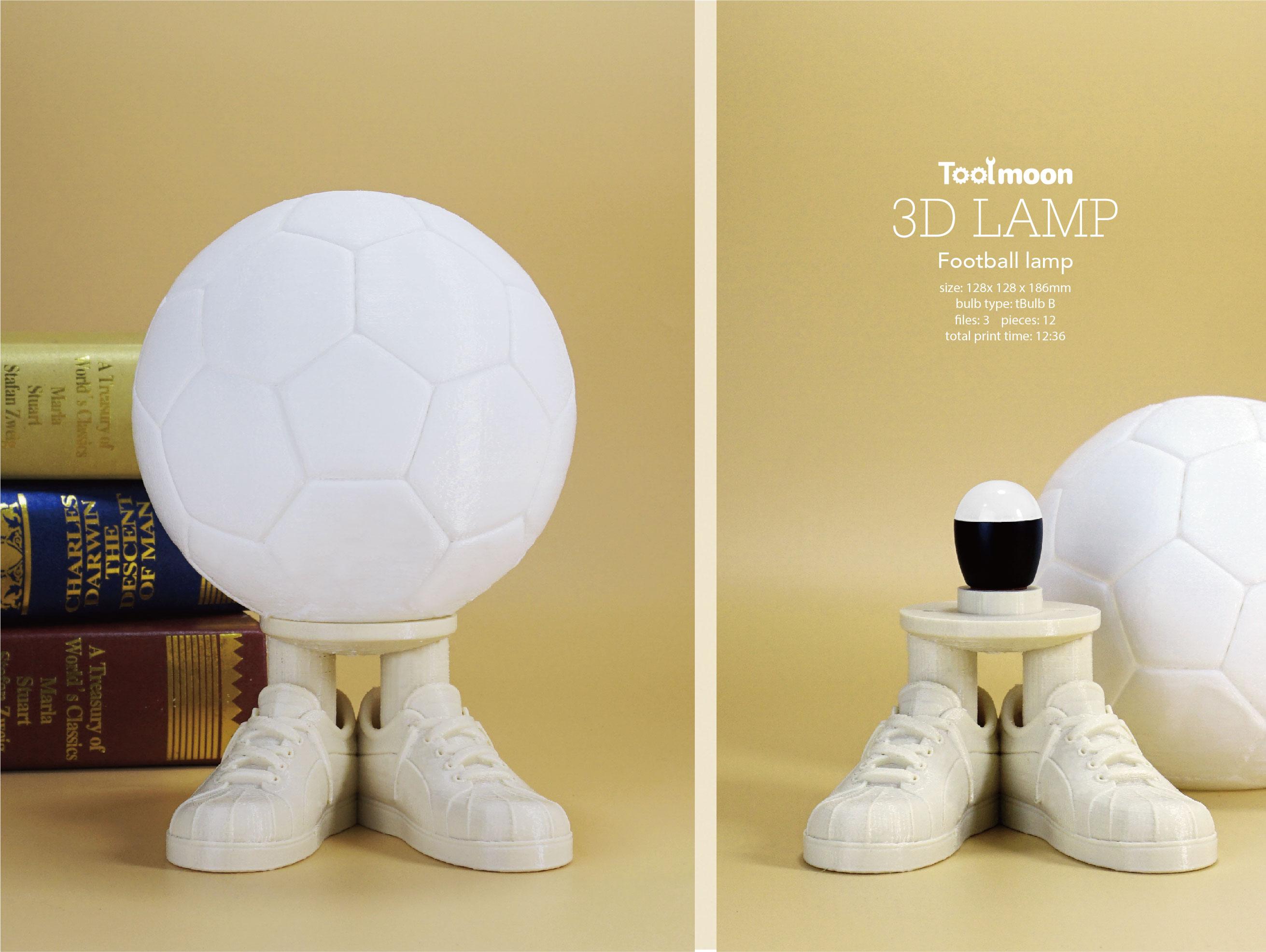 Football Lamp 3d model