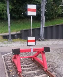 N scale FIXSTOP stootjuk (3 stuks) 3d model