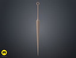 Hollow Knight Silksong Hornet's Needle 3d model