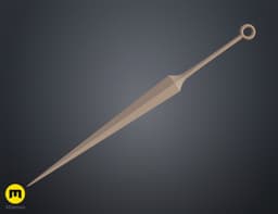 Hollow Knight Silksong Hornet's Needle 3d model