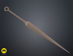 Hollow Knight Silksong Hornet's Needle 3d model