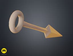 Hollow Knight Silksong Hornet's Needle 3d model