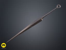 Hollow Knight Silksong Hornet's Needle 3d model