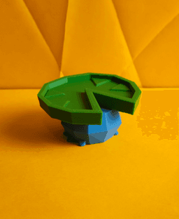 Lotad Low Poly Pokemon 3d model