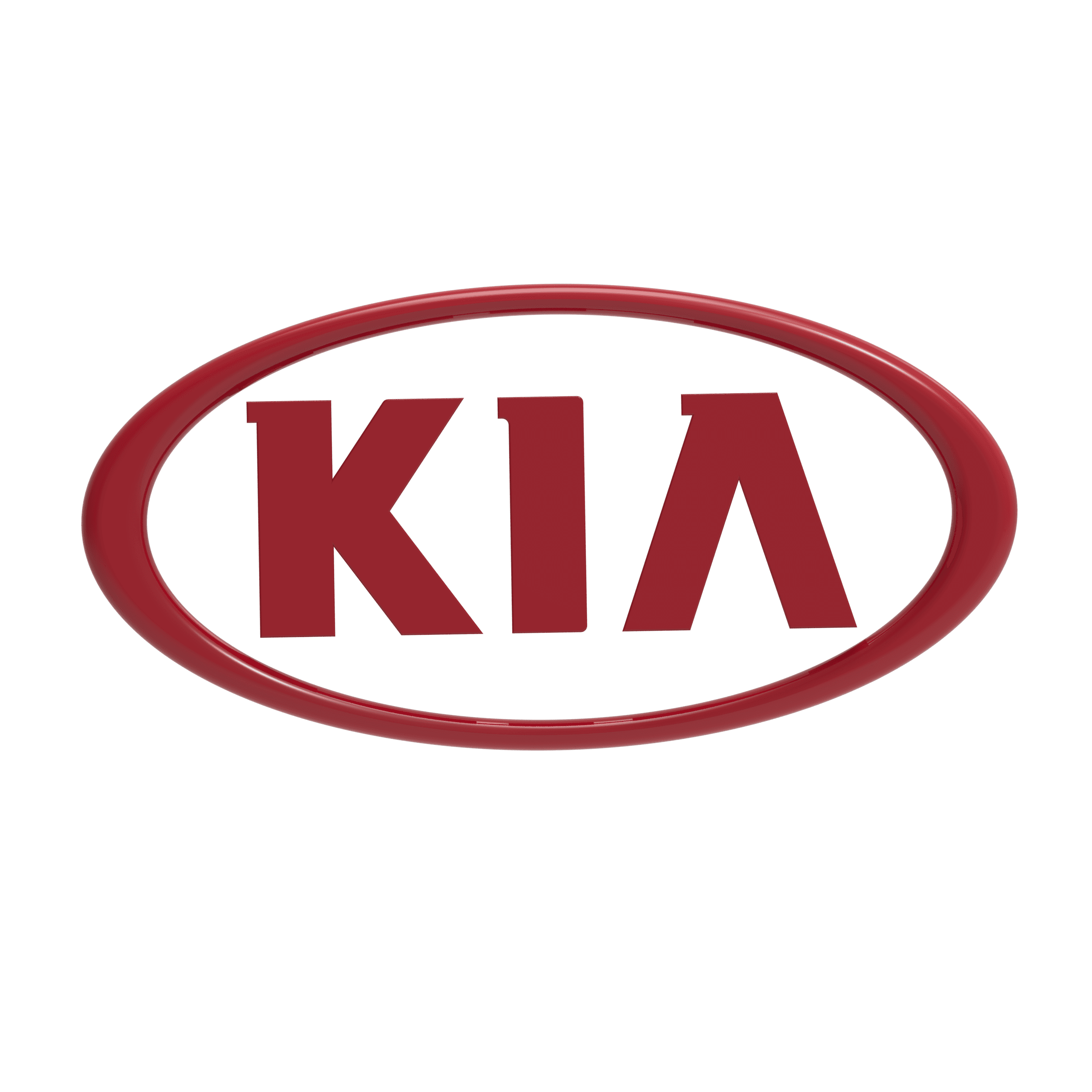  Kia logo 3d model