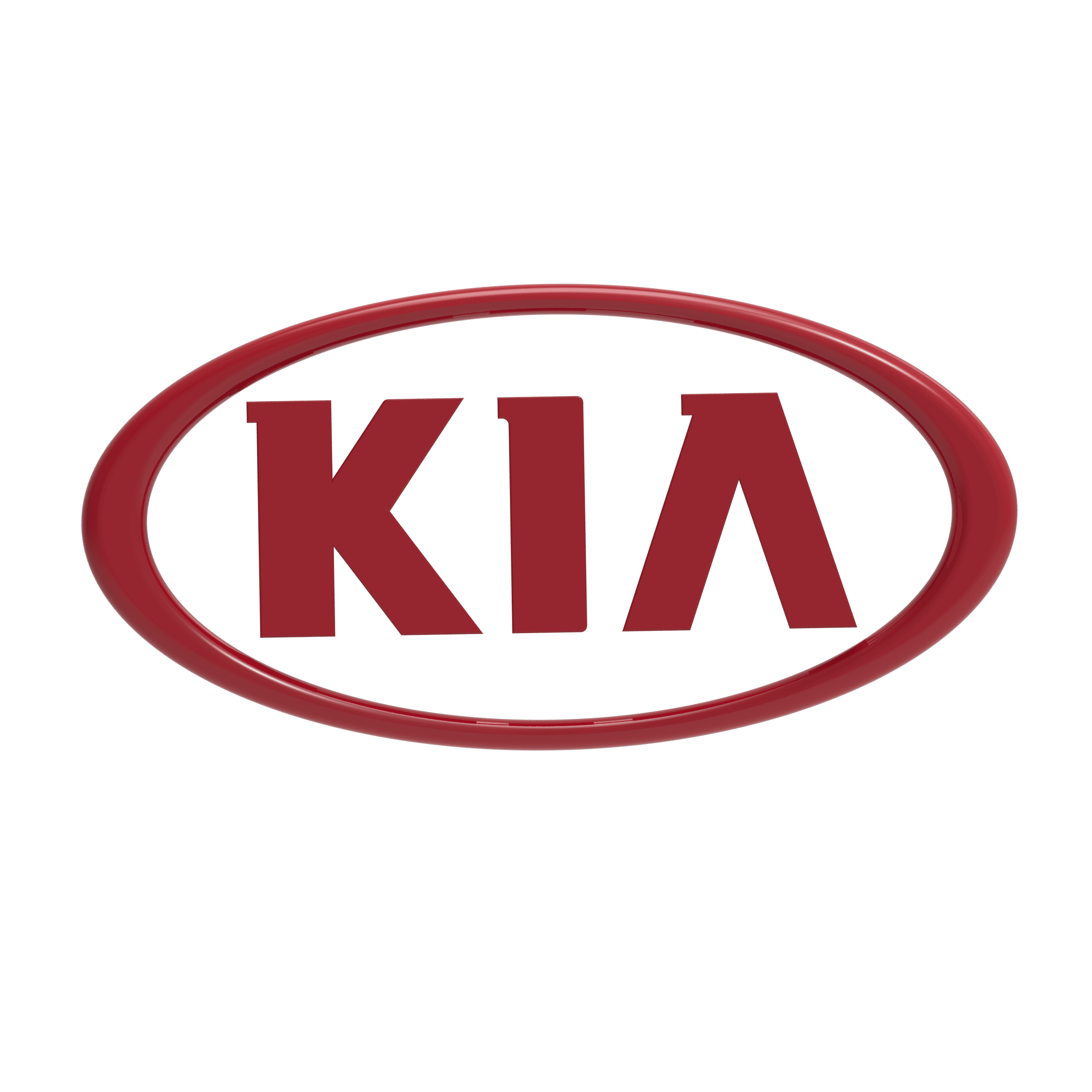 Kia logo 3d model