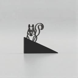 Door Stop, Squirrel Door Stopper, Door Back, 2 Different Models 3d model