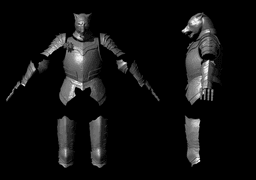 BLAIDD FULL ARMOR + BLACK WOLF MASK life size cosplay bundle – Elden Ring Fan Art STL 3d model