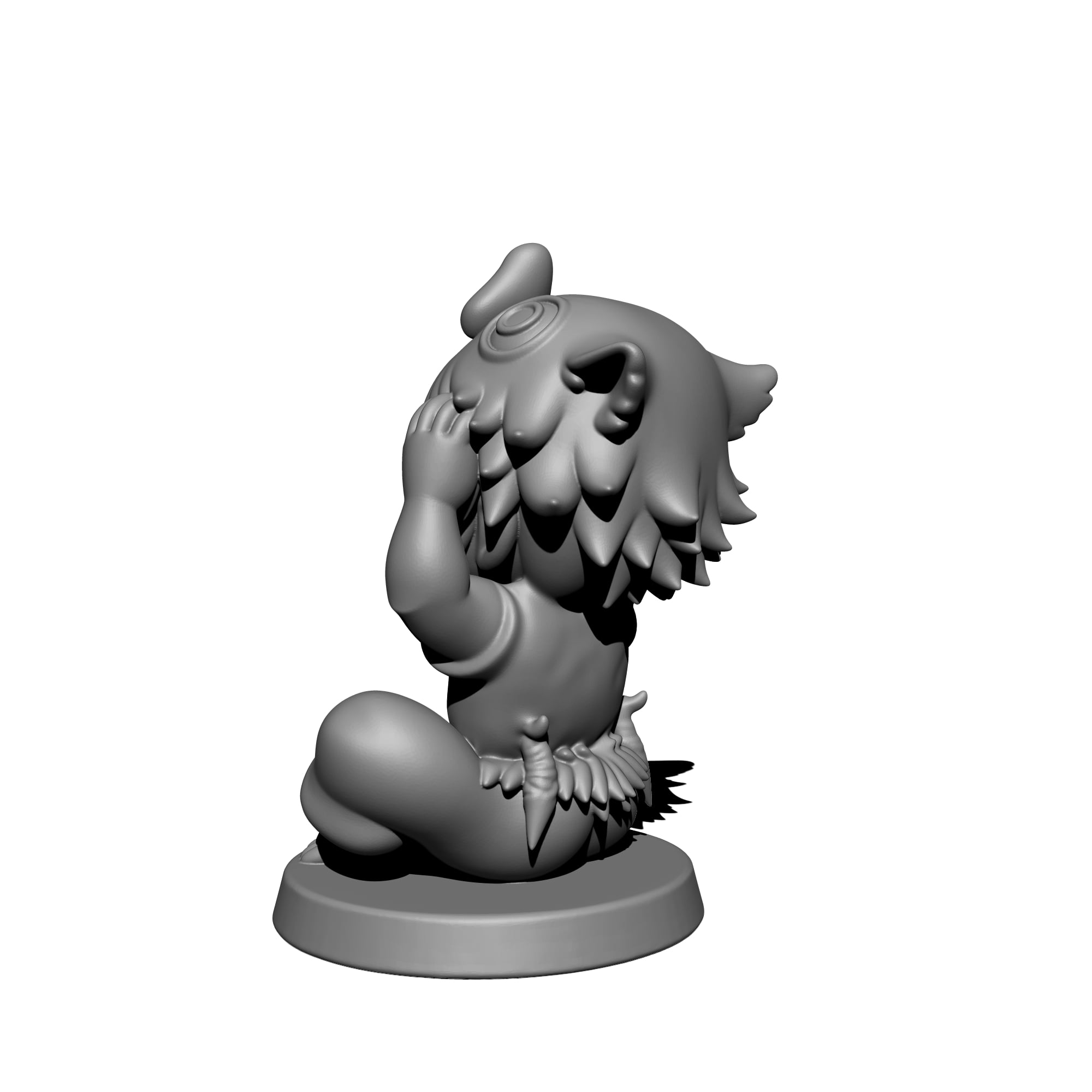 Demon Slayer Chibi Character Set – 3D Printable Collection 3d model