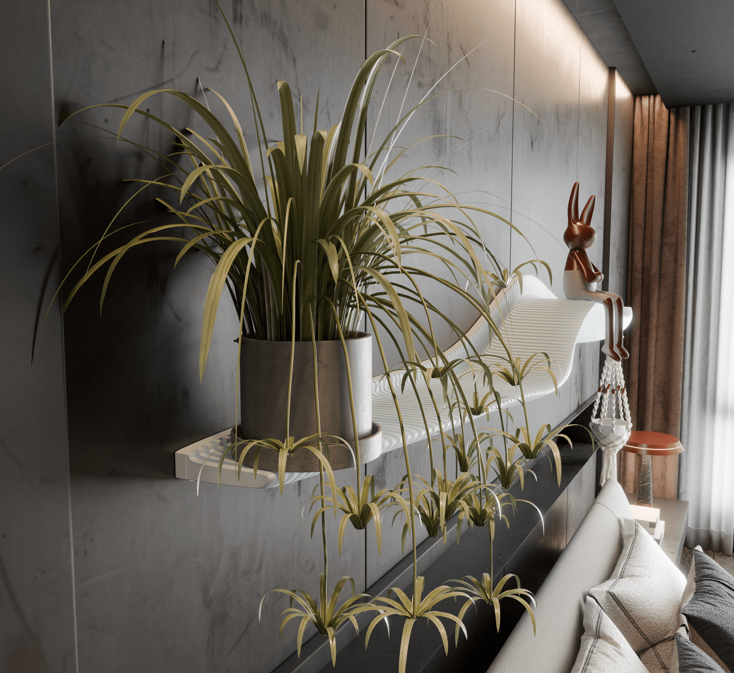 Parametric Shelf Design V5 3d model