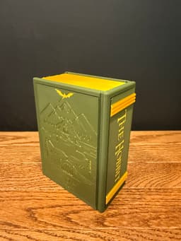 The Hobbit Book Deck Box 3d model