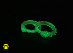 Slay the Spire Silent Relic - Snake Ring 3d model