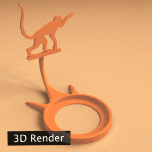 Anima Monkey 3d model