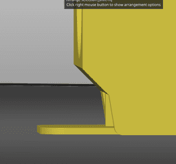 Hextraction - Basic Tiles with tapered base and tabs 3d model