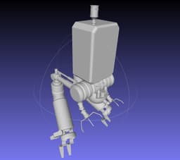 Simplified NieR Automata Pod 042 Basic Model 3d model
