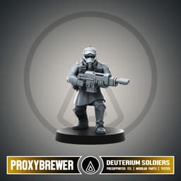 Deuterium Soldiers 3d model