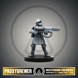 Deuterium Soldiers 3d model