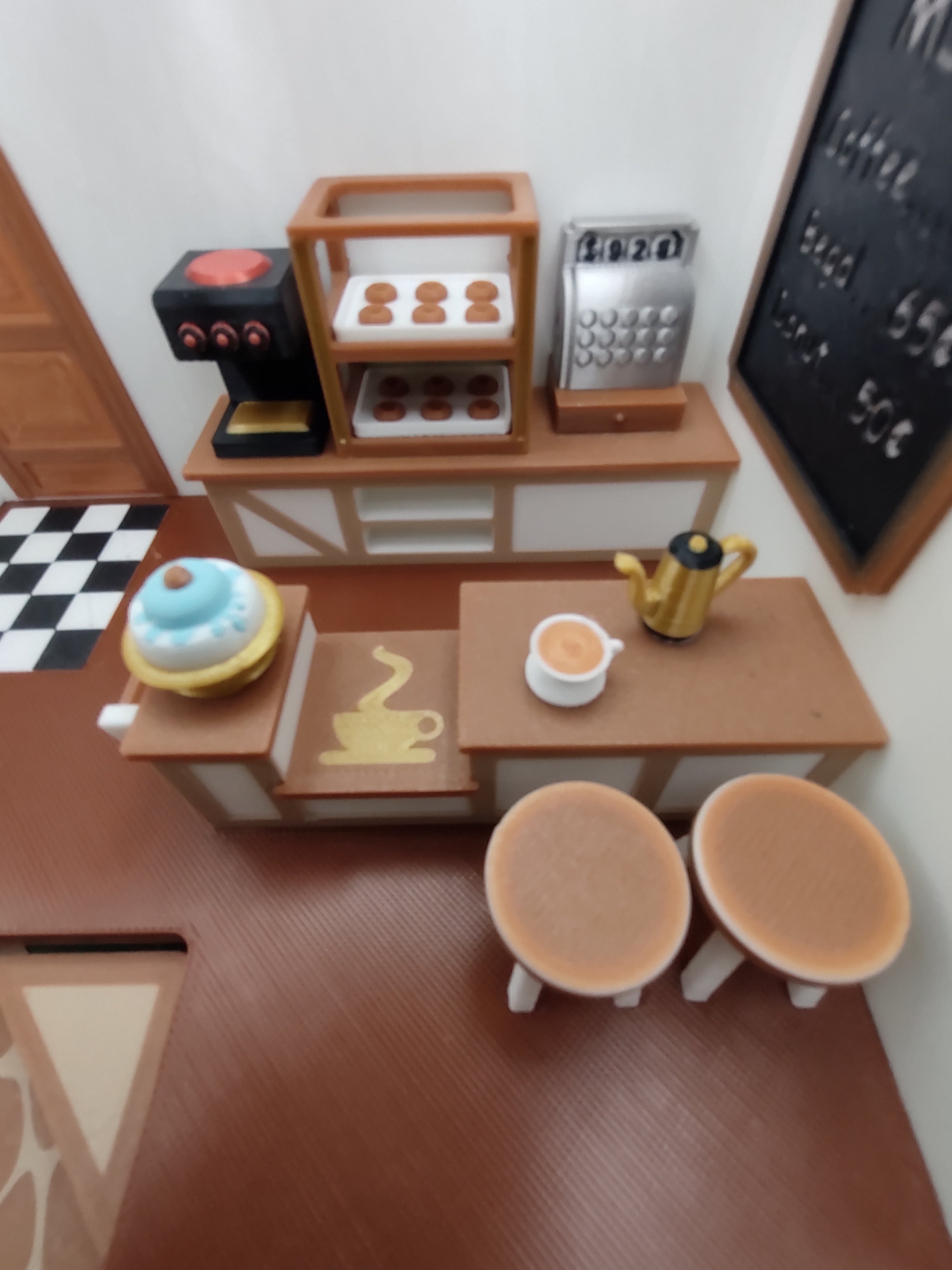 Flavorful Coffee Shop 3d model