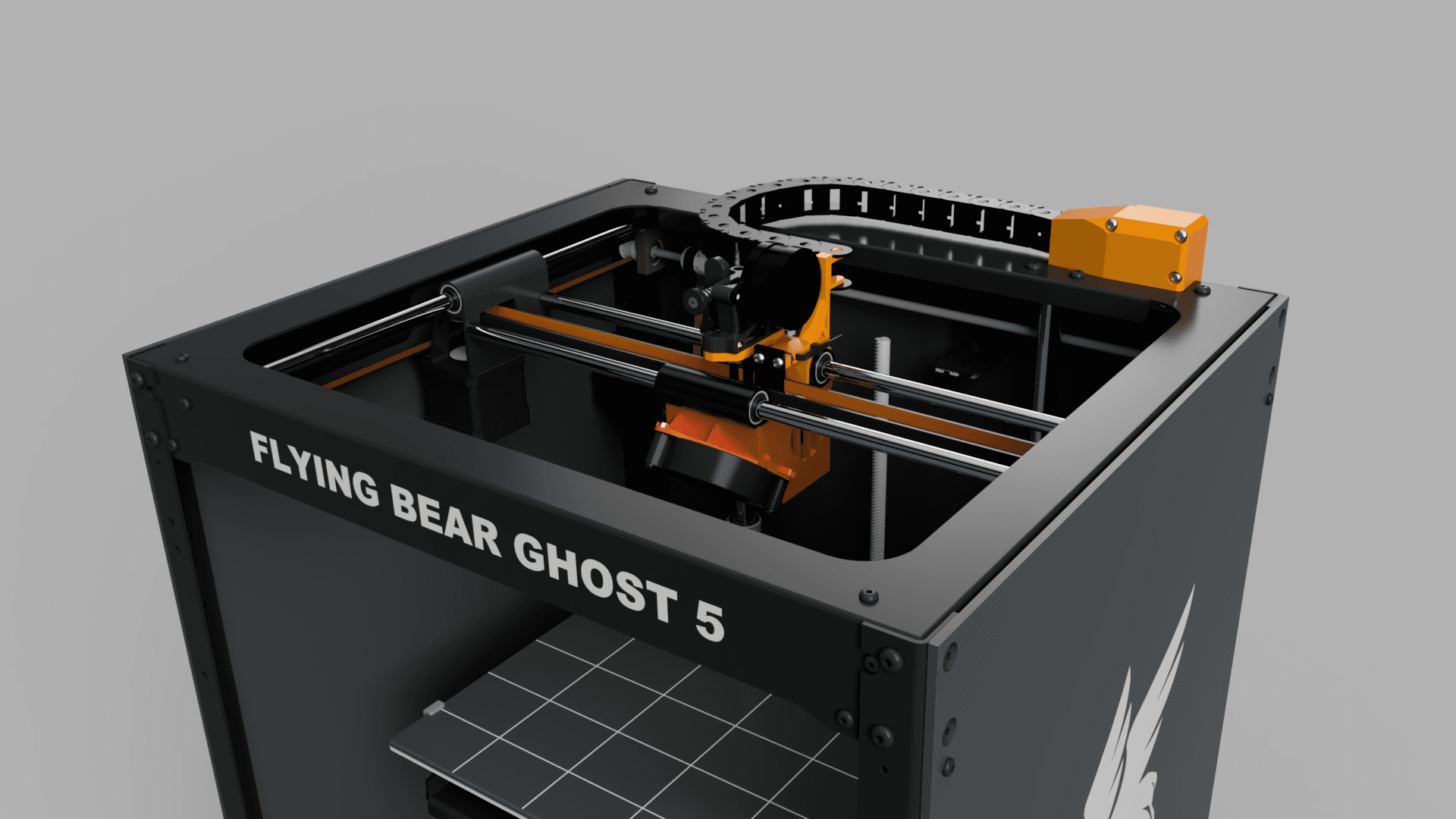 Drag Chain for Flying Bear Ghost 5 Catena Portacavi 3d model