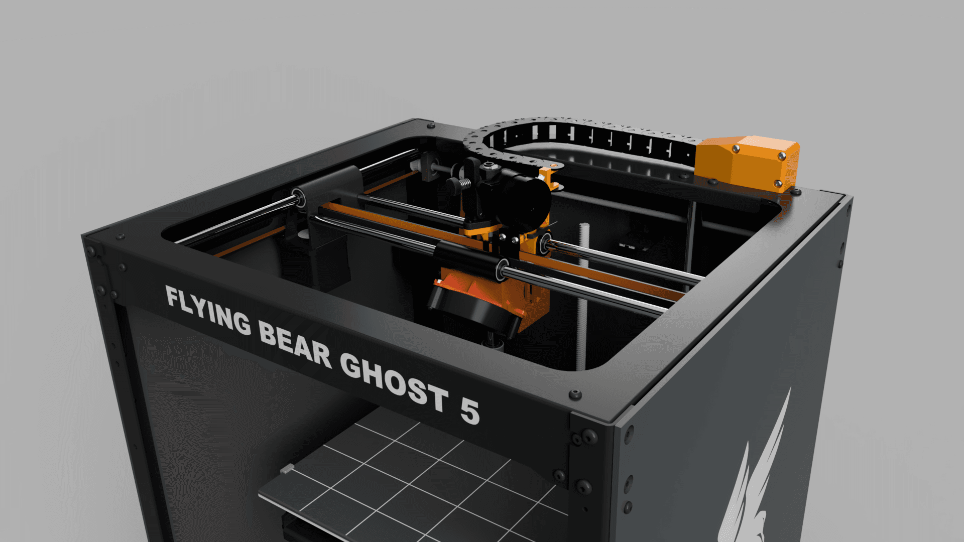 Drag Chain for Flying Bear Ghost 5 Catena Portacavi 3d model