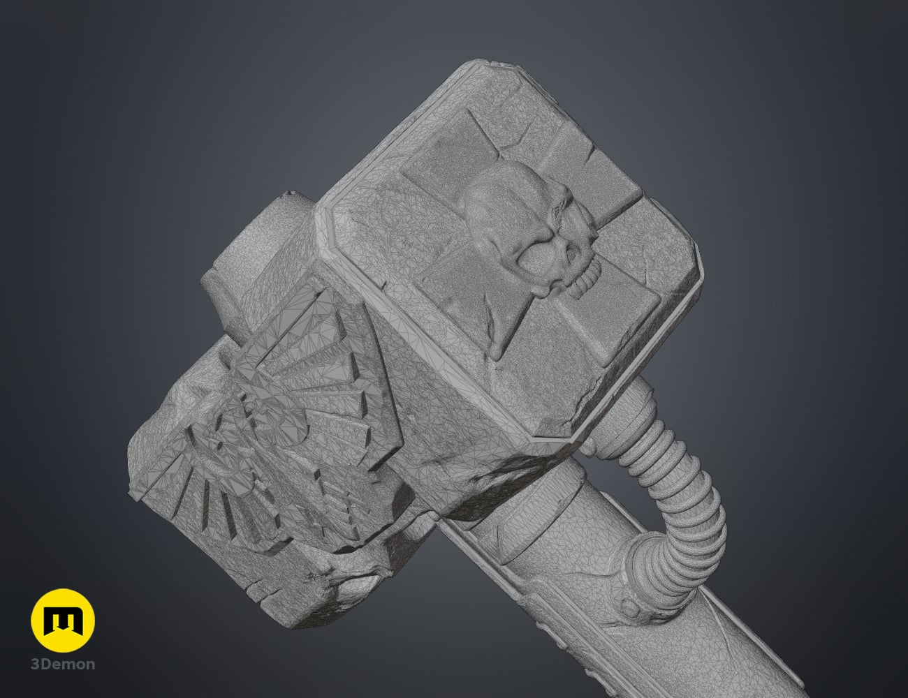 Thunder Hammer 3d model