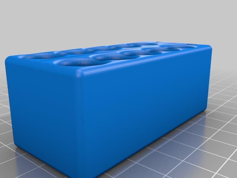 510 Vape Cartridge Stand 3d model