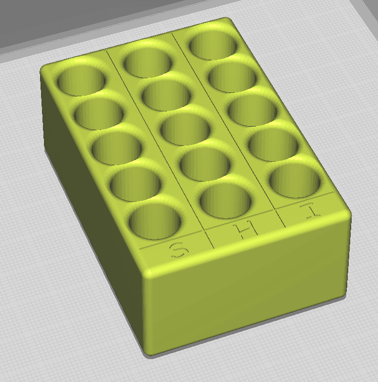510 Vape Cartridge Stand 3d model