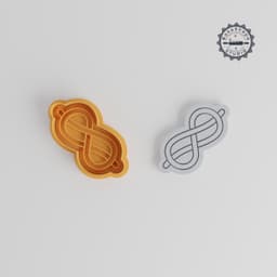 Nautical Knot Shape Cutter & Stamp Set, Cookie & Fondant Tool, Small to Large Sizes, Rope Twist & Sea Knot Designs PRODUCT_1114 3d model