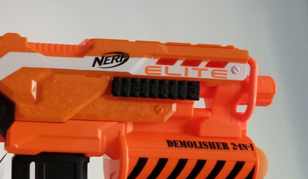 Demolisher Nerf Picatinny Side Rail 3d model