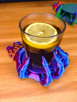 Witch Hand: Halloween Self-Adjusting Coaster 3d model