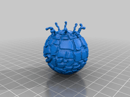 1st Ed AD&D Beholder 3d model