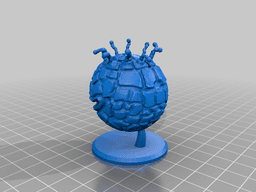 1st Ed AD&D Beholder 3d model