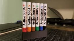 Artline 500A Dry Erase Marker Holder 3d model