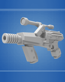 CR-2 Blaster Pistol - Star Wars 3d model
