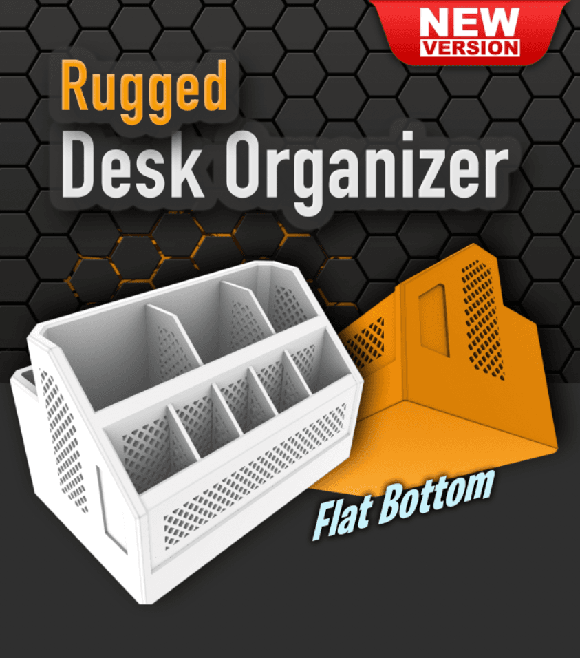 Rugged Organizer LARGE Flat Bottom 3d model