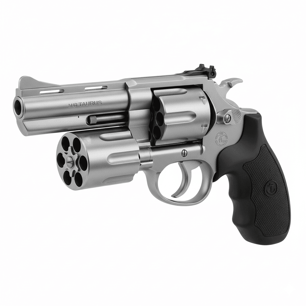 Taurus 605 Snub Revolver Handgun 3d model