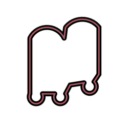 Walker Cookie Cutter STL File - 4 inches 3d model