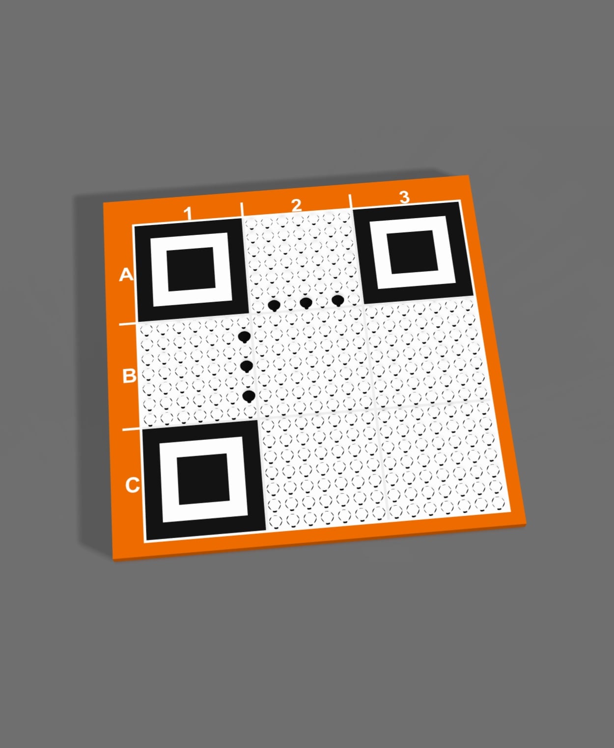 Crypto QRCode for BIP39 3d model