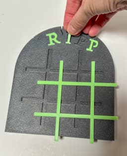 Halloween Tic Tac Toes 3d model
