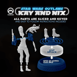 Kay Vess & Nix Figure 3d model